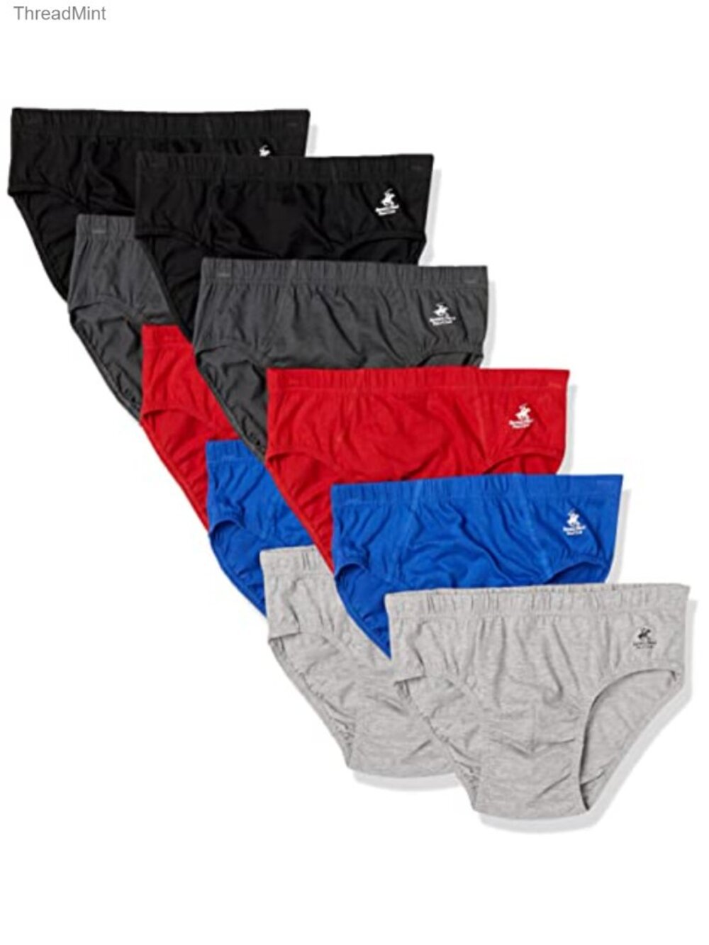 10 Pack Low Rise Briefs Breathable Cotton Underwear